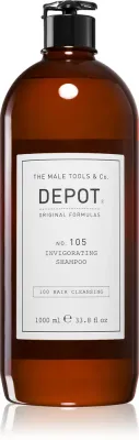 DEPOT 100 HAIR CLEANSING NO. 105 INVIGORATING SHAMPOO - шампунь, укрепляющий против выпадения волос, 1000 мл