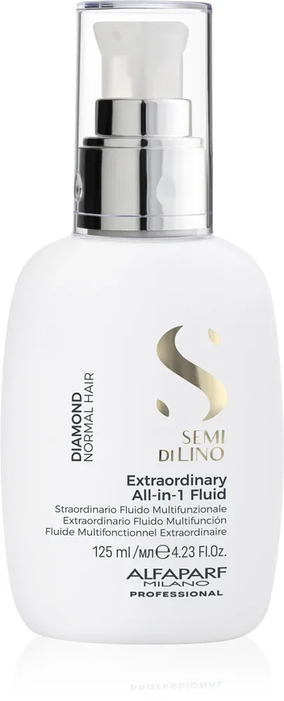 Alfaparf Milano Semi di Lino Diamond Extraordinary All-in-1 Fluid - Уход за волосами без смывания для идеального вида волос, 125 ml
