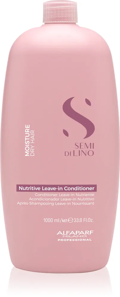 Alfaparf Milano Semi di Lino Moisture - Средство без смывки для сухих волос, 1000 ml