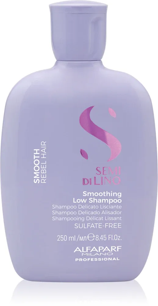Alfaparf Milano Semi di Lino Smooth - Сглаживающий шампунь для непослушных и пушистых волос., 250 ml