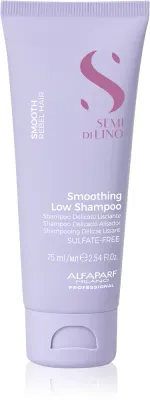 Alfaparf Milano Semi di Lino Smooth - Сглаживающий шампунь для непослушных и пушистых волос., 75 мл