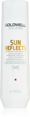 Goldwell Dualsenses Sun Reflects - Очищающий питательный шампунь для волос, подверженных воздействию вредного воздействия солнечных лучей., 250 мл