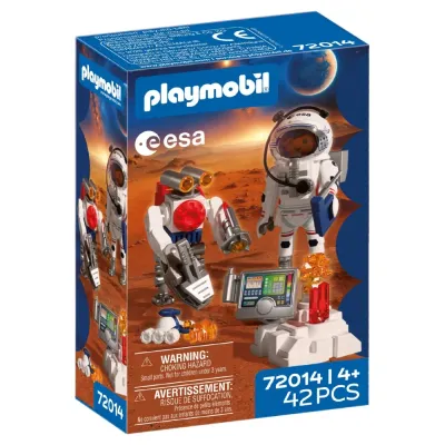 Playmobil 72014 Астронавт ЕКА с роботом 42 детали