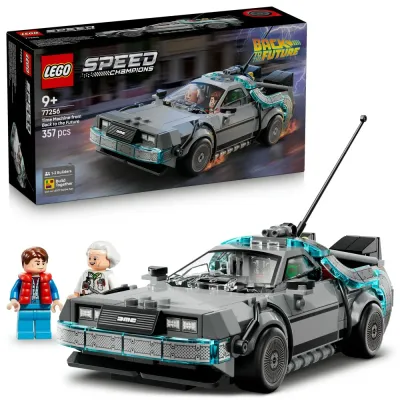 Конструктор LEGO Speed Champions 77256 Машина времени из Назад в будущее