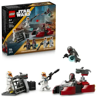 Конструктор LEGO Star Wars 75449 Осада Мандалора боевой набор