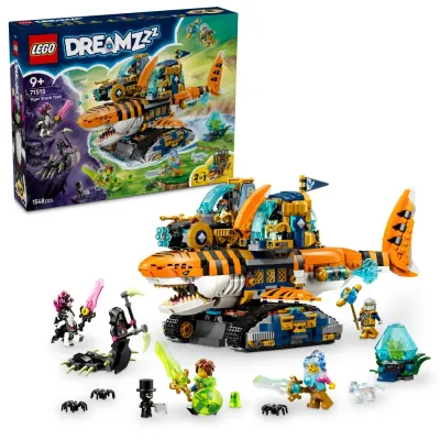 Конструктор LEGO DREAMZzz 71515 Тигровый Акуло-Танк