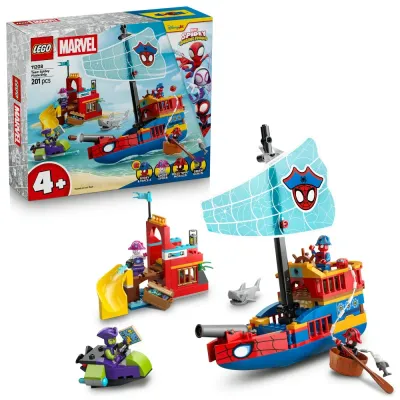Конструктор LEGO Marvel Spidey 11208 Пиратский корабль команды Спайди