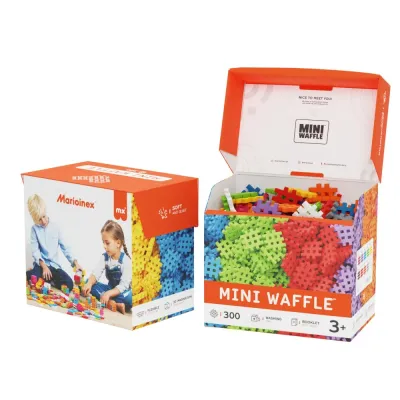 Конструктор Marioinex Mini Waffle 902189 300 деталей арт. 902189 / Конструктор Мариоинекс