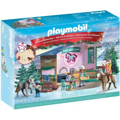 Адвент-календарь Playmobil 71952 Конная кофейня 81 деталь