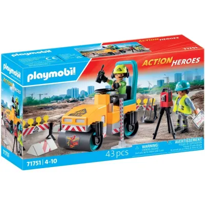 Playmobil - Action Heroes Дорожные роботы 71751