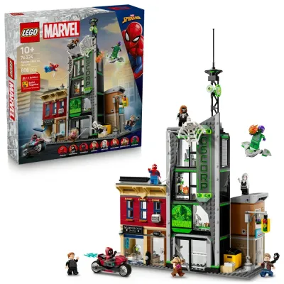 Конструктор LEGO Marvel 76324 Человек-Паук и Оскорп