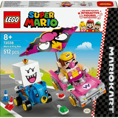 Конструктор LEGO Super Mario Mario Kart 72038 Варио и Король Бу