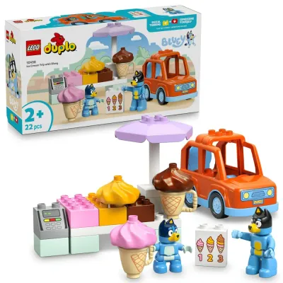 Конструктор LEGO DUPLO Bluey 10458 Поход за мороженым с Блю