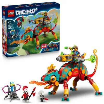 Конструктор LEGO DREAMZzz 71492 Огненный хамелеон Матео