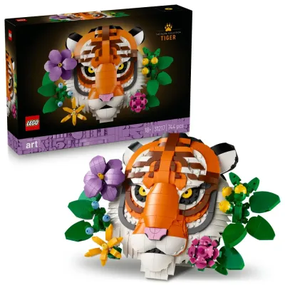 Конструктор LEGO Art 31217 Коллекция животных: тигр
