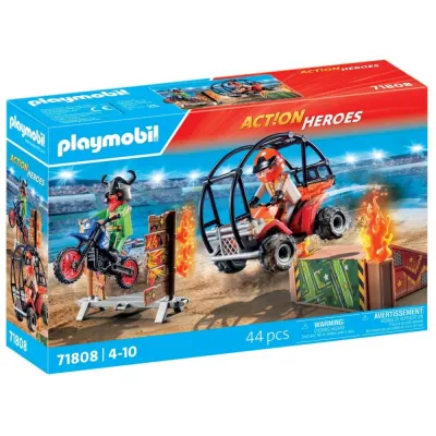 Playmobil - Action Heroes Stunt Show Показ каскадеров 71808