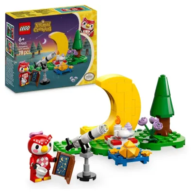 LEGO Animal Crossing - Наблюдение за звездами с Celeste 77053