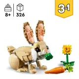 Конструктор LEGO Creator 1759 31162 Милый кролик 3 в 1 — фото 5