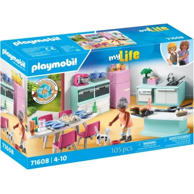 Playmobil 71608 my Life Кухня со столовой 105 деталей