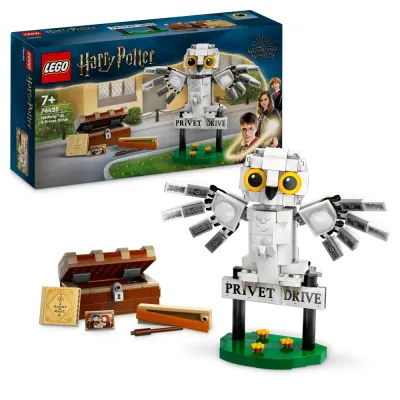 Конструктор LEGO Harry Potter 76425 Хедвига навещает дом 4 на Тисовой улице