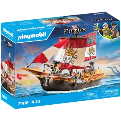 Playmobil - Пиратский корабль 71418
