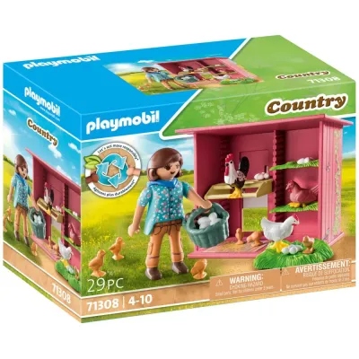 Playmobil Country 71308 Куры с цыплятами 29 деталей