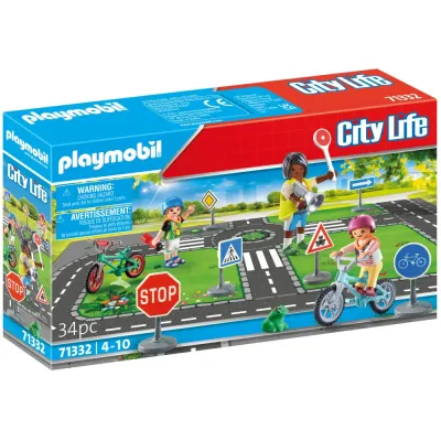 Playmobil City Life 71332 Курсы велосипедной езды 34 детали