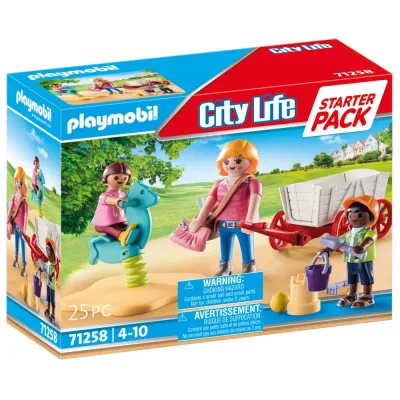 Playmobil City Life 71258 Няня с коляской 25 деталей