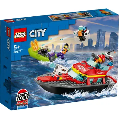 Конструктор LEGO City 60373 Пожарный катер