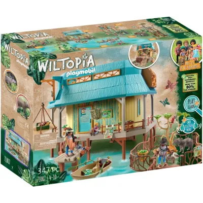 Игровой набор Playmobil Wiltopia 71007 Центр по уходу за животными 71007 347 деталей
