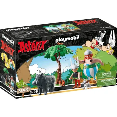Playmobil Asterix 71160 Охота на кабанов 52 детали