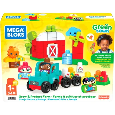 Fisher Price HDL07 — Конструктор Fisher-Price Mega Bloks ЭКО Ферма