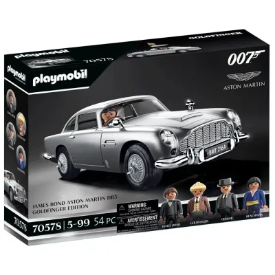 Playmobil James Bond Aston Martin DB 705785 Goldfinger Edition 54 детали