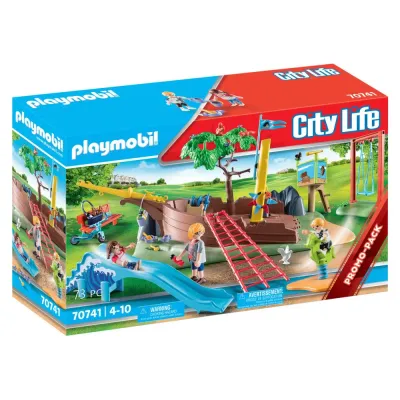 Playmobil 70741 Детская площадка с кораблём 73 детали