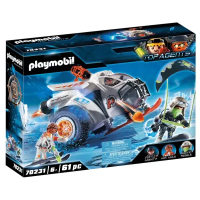 Игровой набор Playmobil SPY TEAM 70231 Снегоход 70231 61 деталь