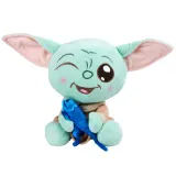 Simba 15870756 — Мягкая игрушка «Грогу с ящерицей» 25 см Star Wars 15870756 — фото 1