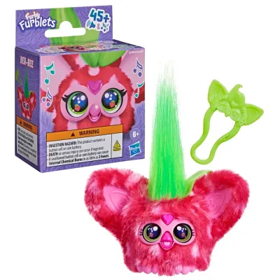 Интерактивная мягкая игрушка Hasbro Furby Furblets G3368 Бер-Ри Клубника G3368