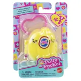 Mattel JKC86 JKC89 — Компактный набор-сюрприз Polly Pocket Фрукты Банан с куколкой JKC89 — фото 1