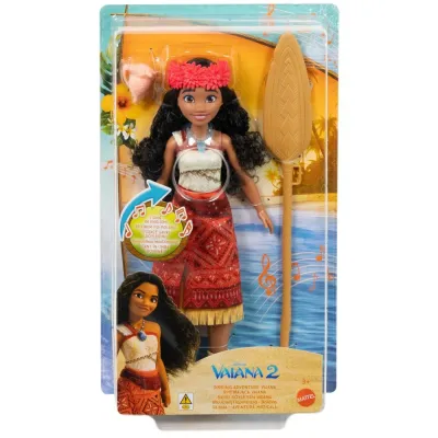 Mattel JFH83 JHH26 — Кукла Disney Принцесса Поющая Моана музыкальная JHH26