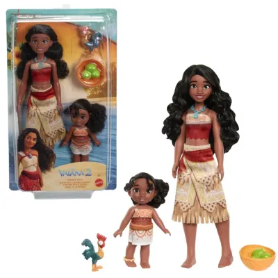 Mattel JBT41 JBT66 — Набор кукол Disney Моана Сёстры 2 куклы с аксессуарами JBT66