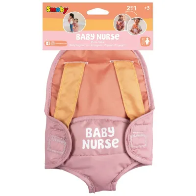 Рюкзак-переноска Smoby Baby Nurse 220397 для куклы до 42 см 220397