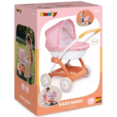 Коляска-люлька Smoby Baby Nurse 254124 для куклы до 42 см 254124