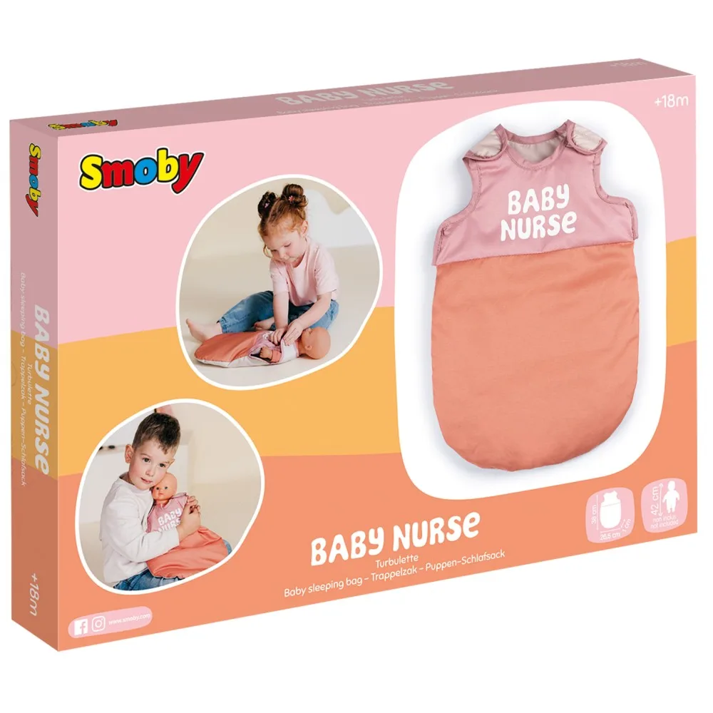 Спальный мешок Smoby Baby Nurse 220398WEB для куклы до 42 см 220398
