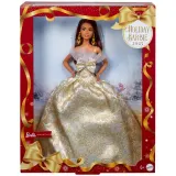 Mattel JBH97 — Коллекционная кукла Barbie Signature Рождественская шатенка JBH97 — фото 1