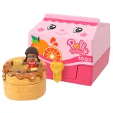 Mattel JCR44 — Компактный набор-сюрприз Polly Pocket Закуска с куколкой JCR44 — фото 1