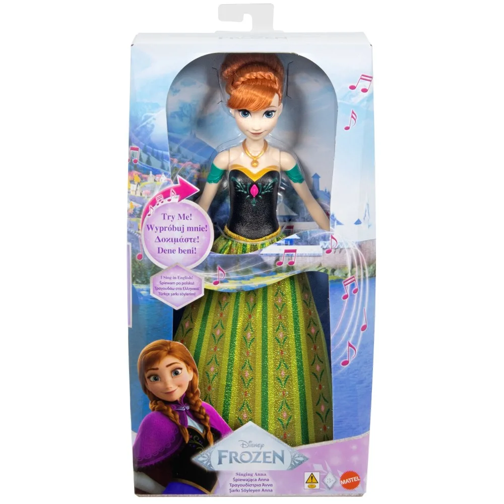 Mattel JDX53 — Кукла Disney Холодное сердце Поющая принцесса Анна JDX53