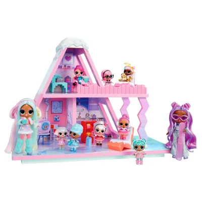 MGA Entertainment 427735 — Игровой набор L.O.L. Surprise Зимний домик Winter Snow Chalet с аксессуарами 427735