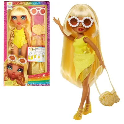Rainbow High - Модная кукла Sunny Madison (Желтая) Swim & Style 507284