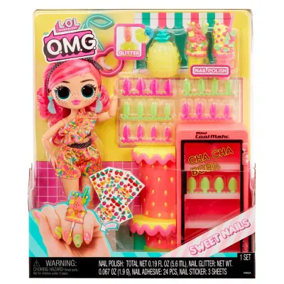 L.O.L. SURPRISE - Студия маникюра LOL O.M.G. Sweet Nails + кукла Pinky Pops 503842