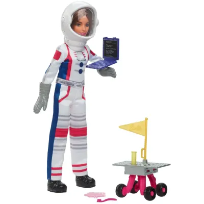 Mattel HRG41 HRG45 — Кукла Barbie Астронавт с аксессуарами HRG45